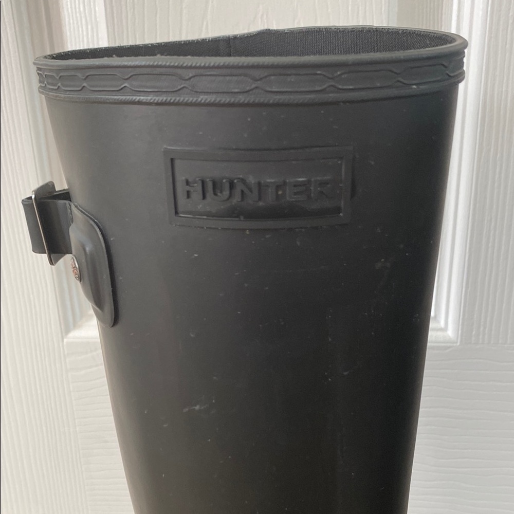 Hunter Black Waterproof Footwear - Picture 11 of 13